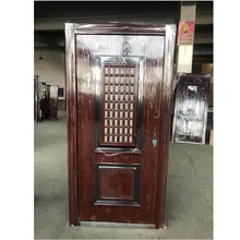 Главная входная дверь гальванизированные стальные части стили наружных дверей используемые внешние двери для продажи