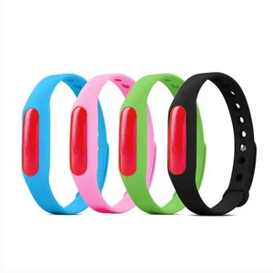 Image of children's mosquito repellent bracelet outdoor mosquito repellent buckle silicone mosquito repellent