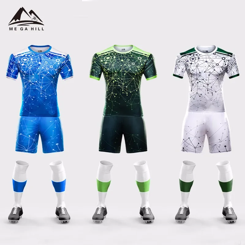 
Wholesale China Sublimation Latest Designs Thai Quality Cheap Blank Soccer Jersey Football Shirt Team Wear Uniform 