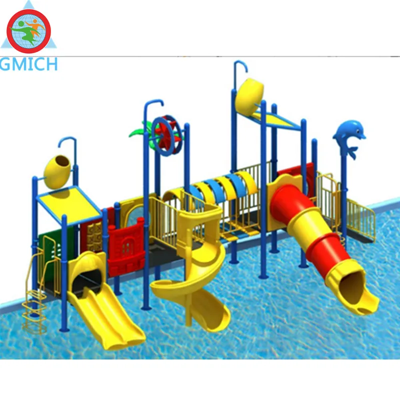 

Kids Play Ground Outdoor Water Park Equipment Customized Plastic Slide, As your need