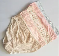 

Women 100% cotton panties sweet girl briefs plus size panties wholesale cotton panties stock
