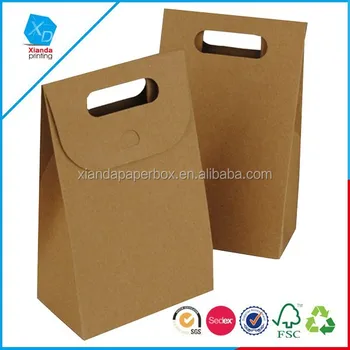 Cheapest paper bags with handles die cut