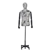 male fashion decorative medium size pattern fabric covered dress forms vintage male mannequin new york on sale