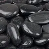High Polished Natural Black River Pebble Stones