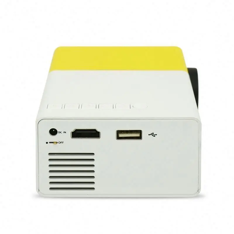 
Mini Portable Projector HD USB AV 30 Lumen Children mini Projetor 