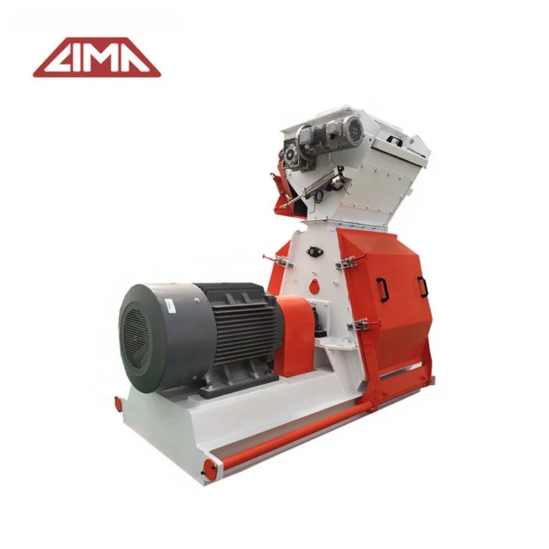 Straw Alfalfa Hammer Mill Machine 5 Ton Per Hour Feed Grinder For Sale