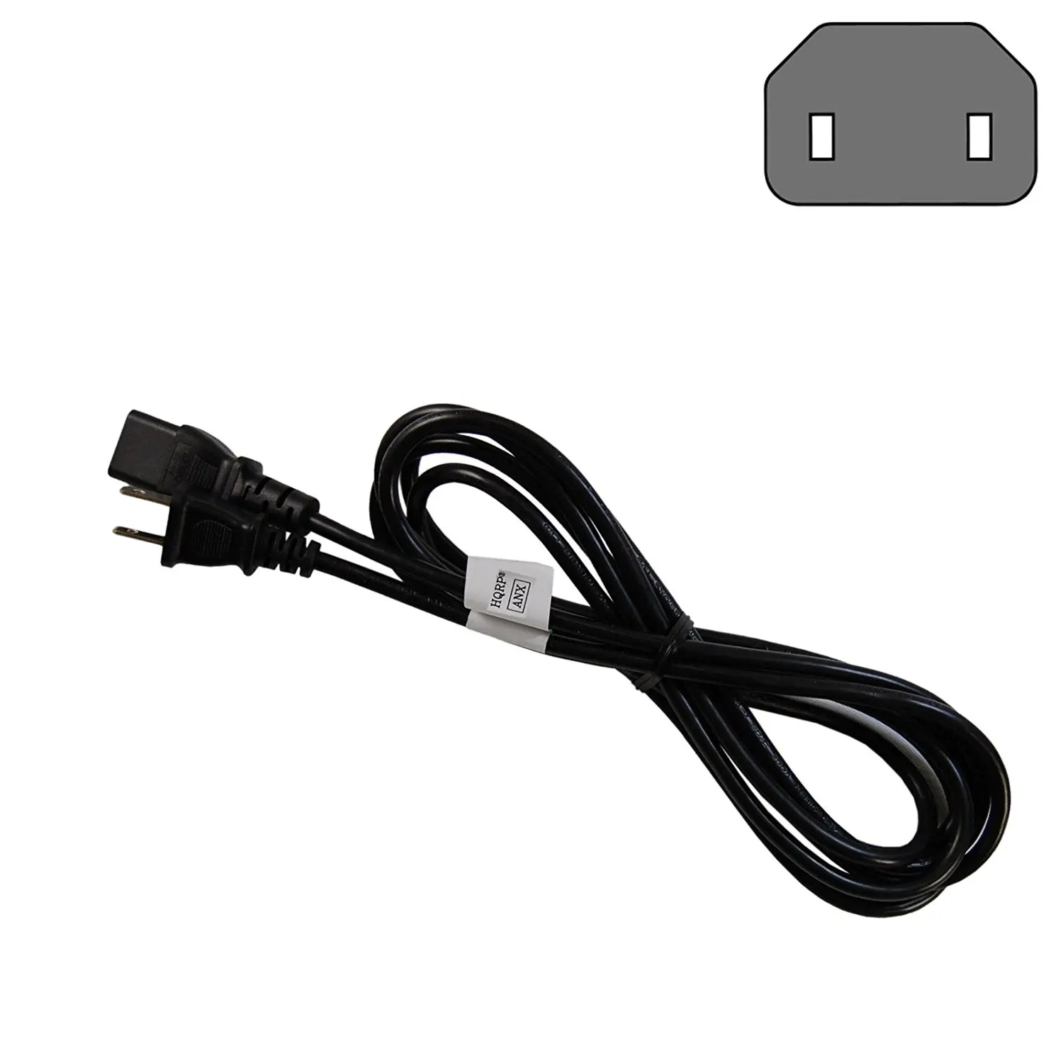 HQRP 10ft AC Power Cord for Definitive Technology ProSub 600 800 1000 Subwoofer Mains Cable + HQRP Coaster