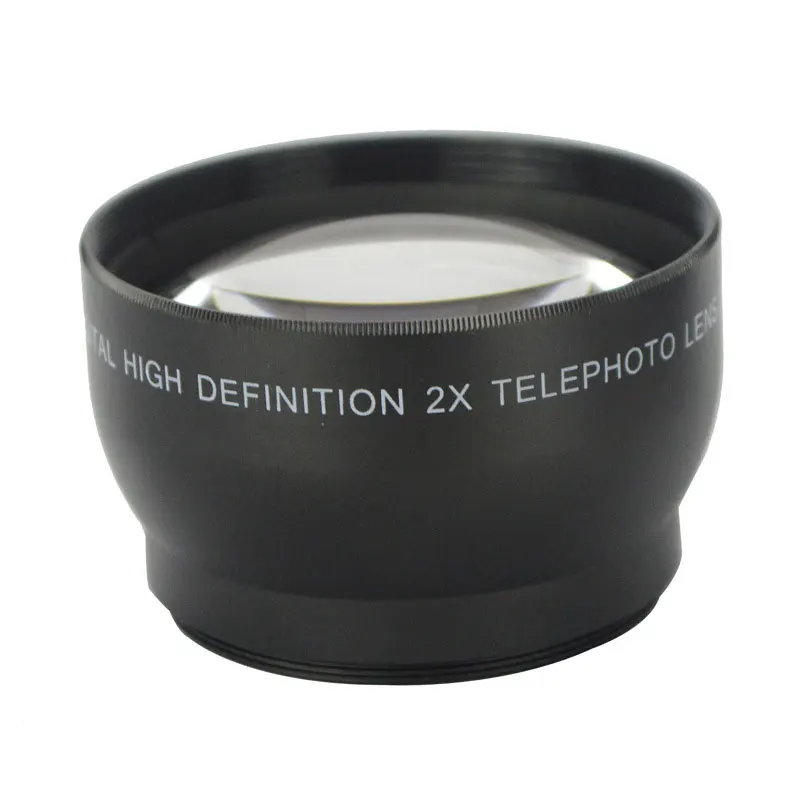 

Free Shipping Professional 52mm 2x Magnification Telephoto Tele Lens for Nikon D5100 D3200 D70 D40 Digital Cameras