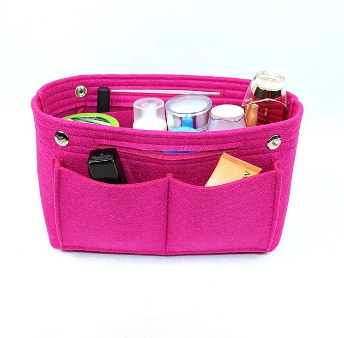 多功能毛毡收纳包女