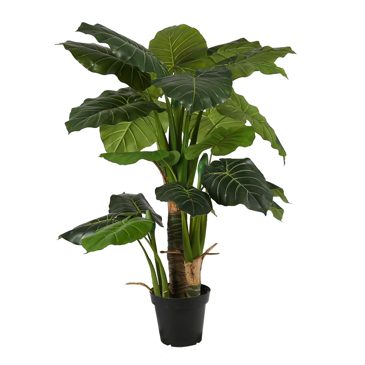 1.35m Alocasia Macrorrhiza Artificial Small Plants Indoor Decorative