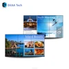 EKAA 55 inch Multi- Functional Wall Mount Wall Video For Bus Gas Station Cafe Professional