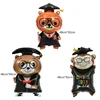 Inflatable monkey balloon foil graduation bear balloons for congratuation decoration