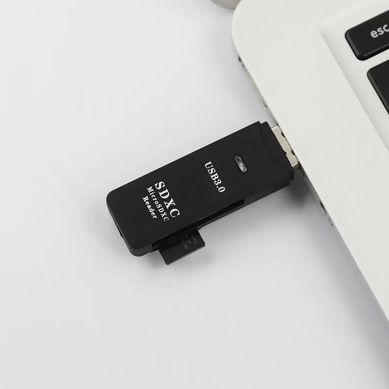 Custom Logo USB 3.0 Card Reader High Speed Single Card Reader SD TF Card Reader - ANKUX.COM