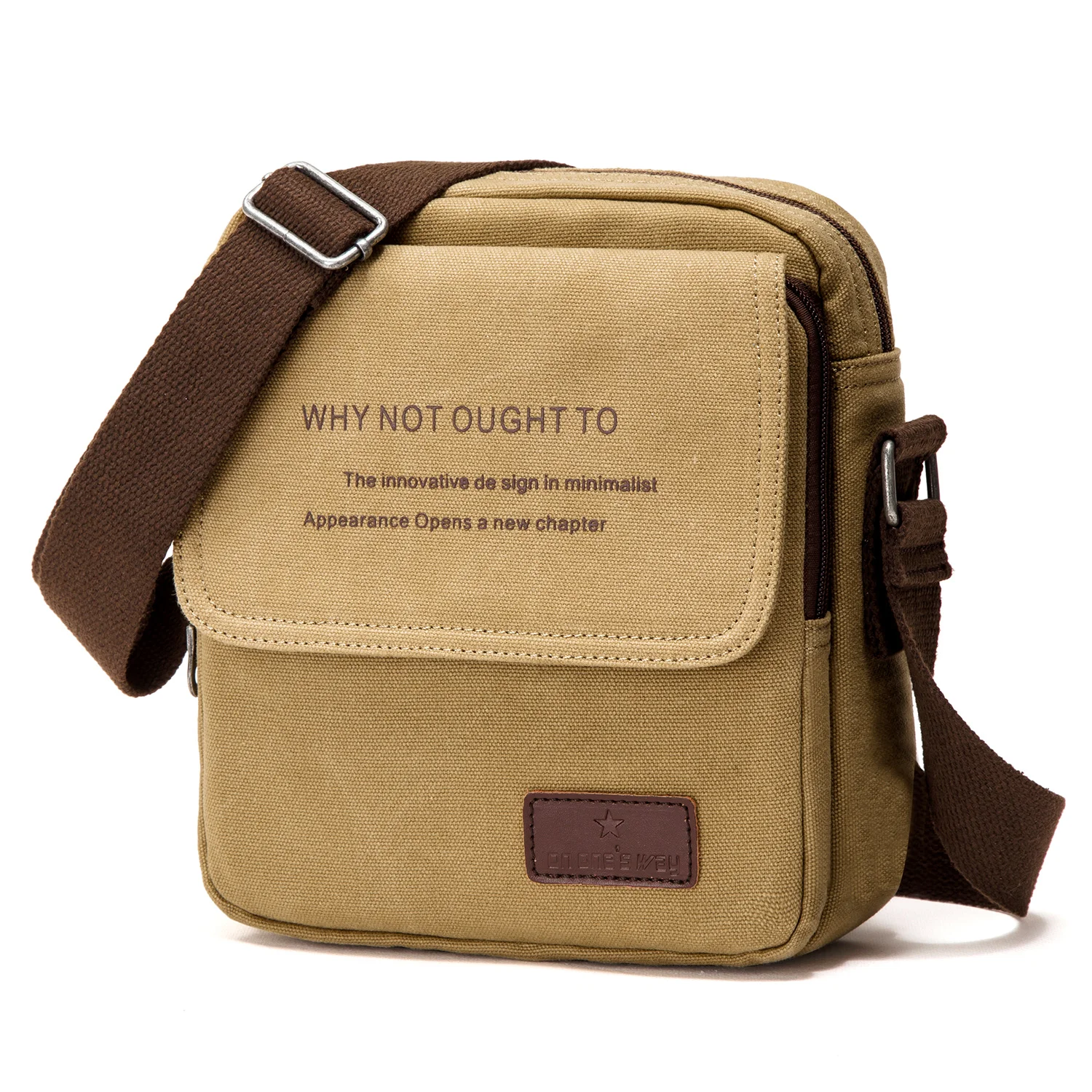 

2021 Classic Bike Messenger Over the Shoulder Bag Men Women High Standard in Quality Vintage Canvas Sling Bags, Khaki, gray