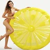 Custom adult beach fruit mattress floating mat watermelon giant lemon inflatable pool float