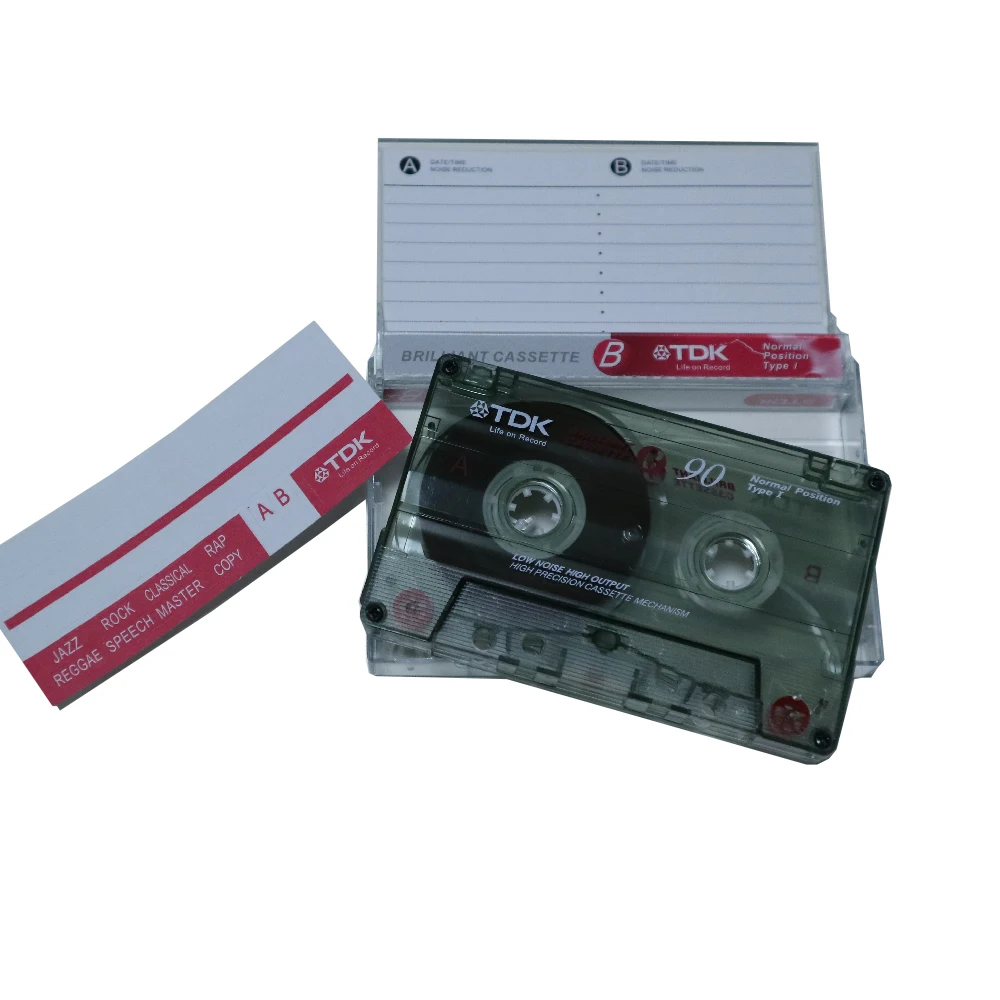 60 Minutes Tdk Blank Brilliant Cassette Tape With High ...