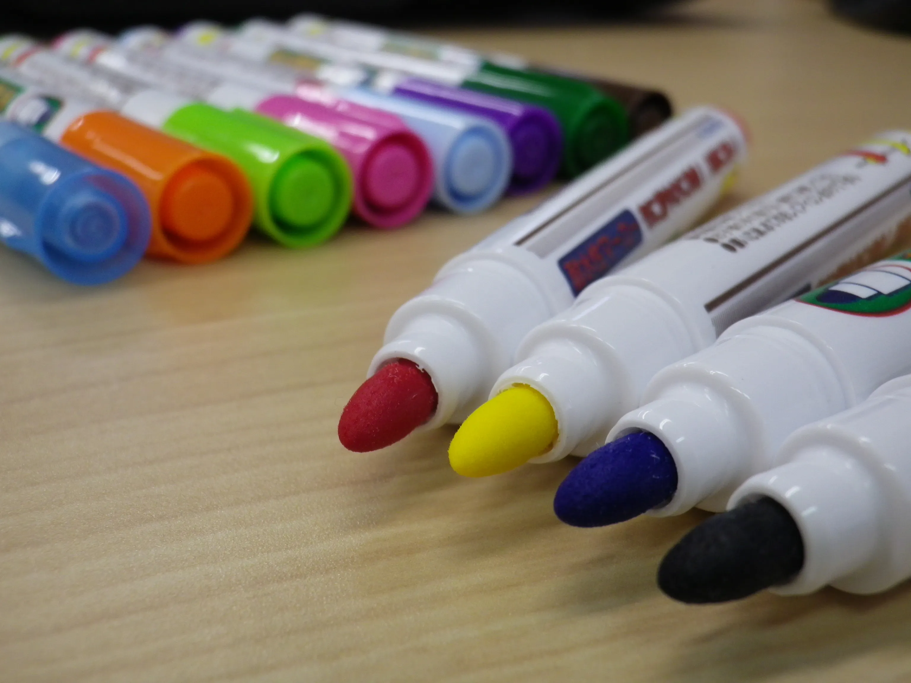 school supplies highlighters drawing textile marker pen