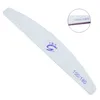 Best selling product beautiful nail file banana shape baby 4 side buffer Customized Double Emery Board