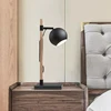 Creative holiday decoration modern simple Nordic wood ball lamp personality eye protection creative study bedroom office Nordic
