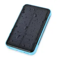 

2019 Hot sale consumer electronics factory outlet price portable solar power banks 20000mah super slim mini solar charger