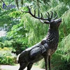 Modern landscaping garden animal cast metal crafts bronze elk statue for outdoor NT--BS100J