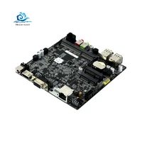 

Fanless mini computer mainboard quad core J1900 desktop pc thin client motherboard 12V