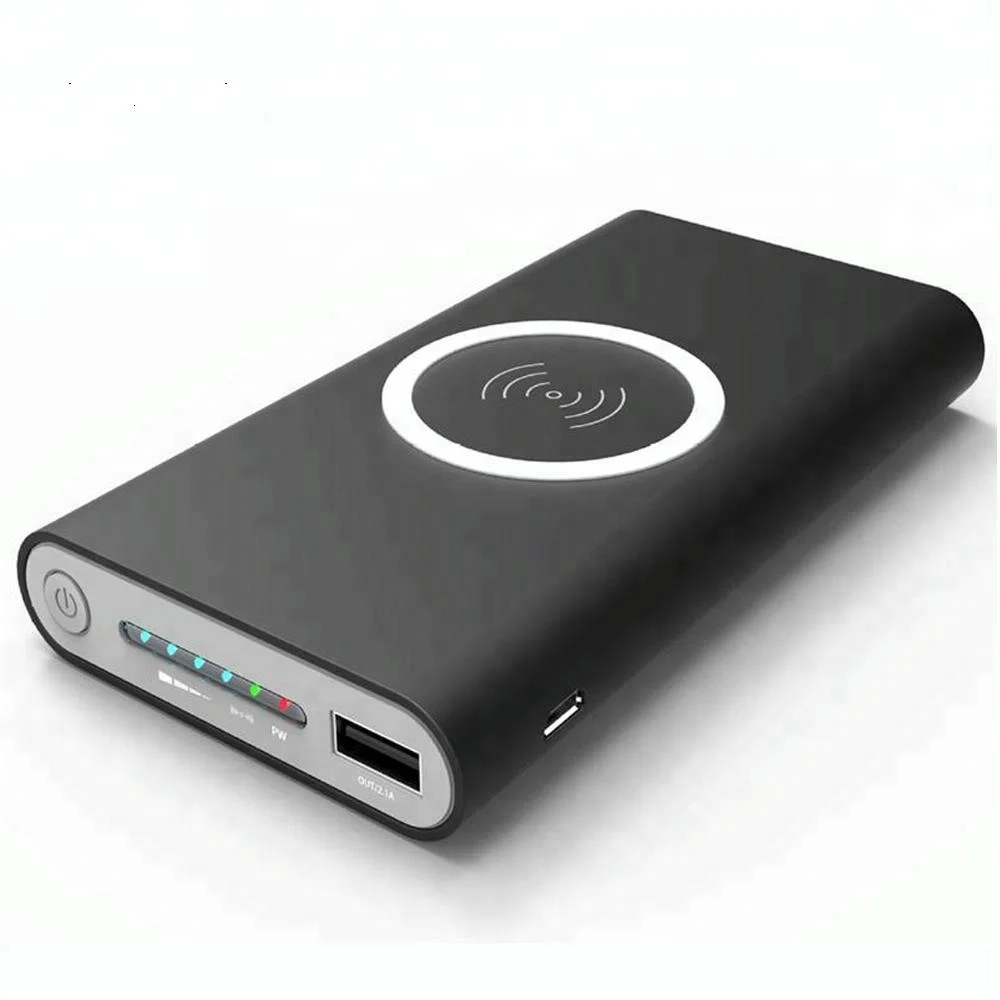 

Large capacity wireless power bank 20000mah for mobile phone, Black;white;grey