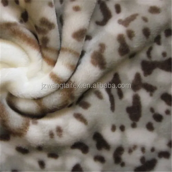 
100% Cotton Material Flannel Printed Fabric Weight 160g For Making Quilting .blanket 