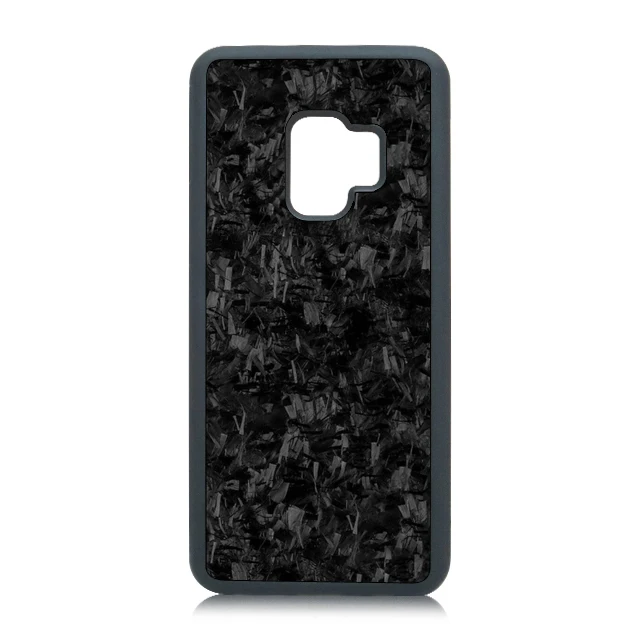 

New Fabulous Forged TPU+PC Carbon Fiber Case For Samsung S9/S9 Plus, Black, also can custom blue, red color