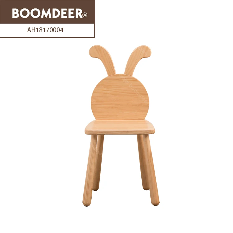product-Kids wooden living room foldable high baby Chair Solid Furniture Set-BoomDear Wood-img-1