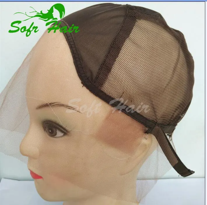 Factory Price Silk Lace Cap For Wig Making Adjustable Wig Cap Small