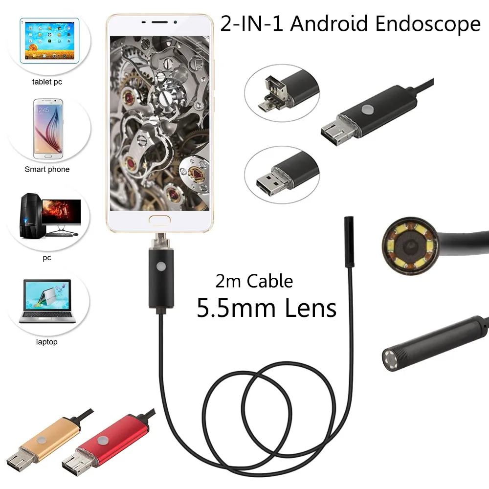 Ypc99 Wifi Hd 720p Endoscope Camera For Iphone Android Windows - Buy ...