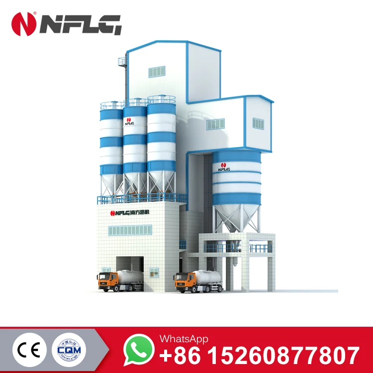 
Environmental protection cement and sand dry mortar mixers production plant 