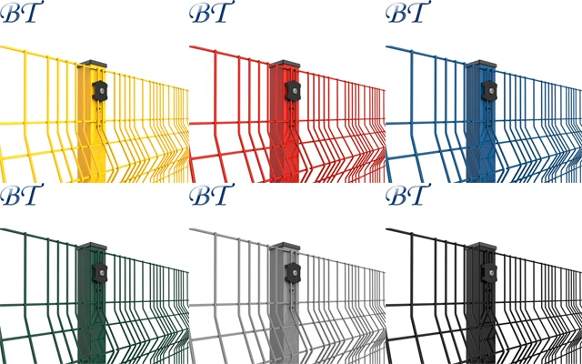 2018 ISO Certificate Galvanized And PVC Coated Backyard Metal V Pressed Welded Wire Mesh Fence.jpg