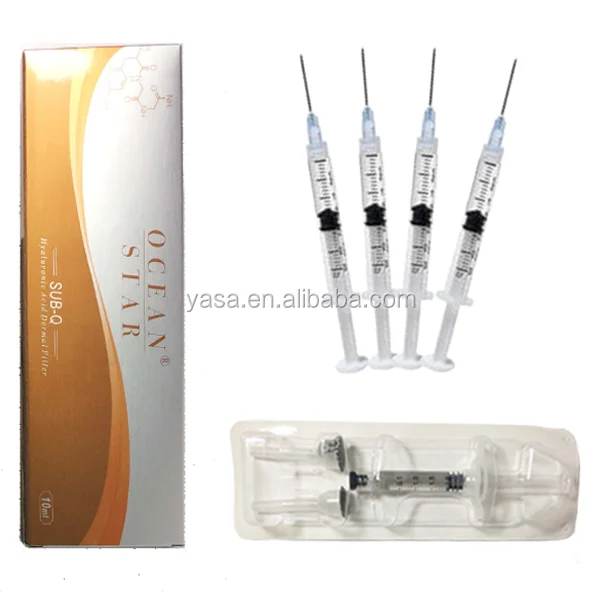 

Dermal Filler Hydrogel Injections Derm Hyaluronic Acid for Lip Fullness 2ml