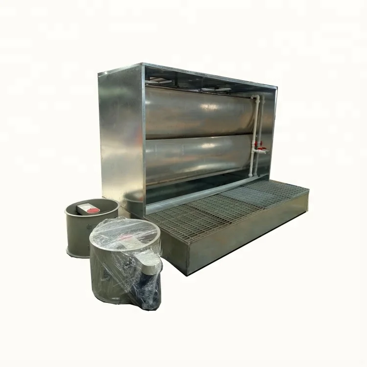 Stainless Steel Waterfall Curtain Booth For Liquid Painting Buy Paint