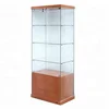 Locking Countertop Aluminum Framed Glass Showcase