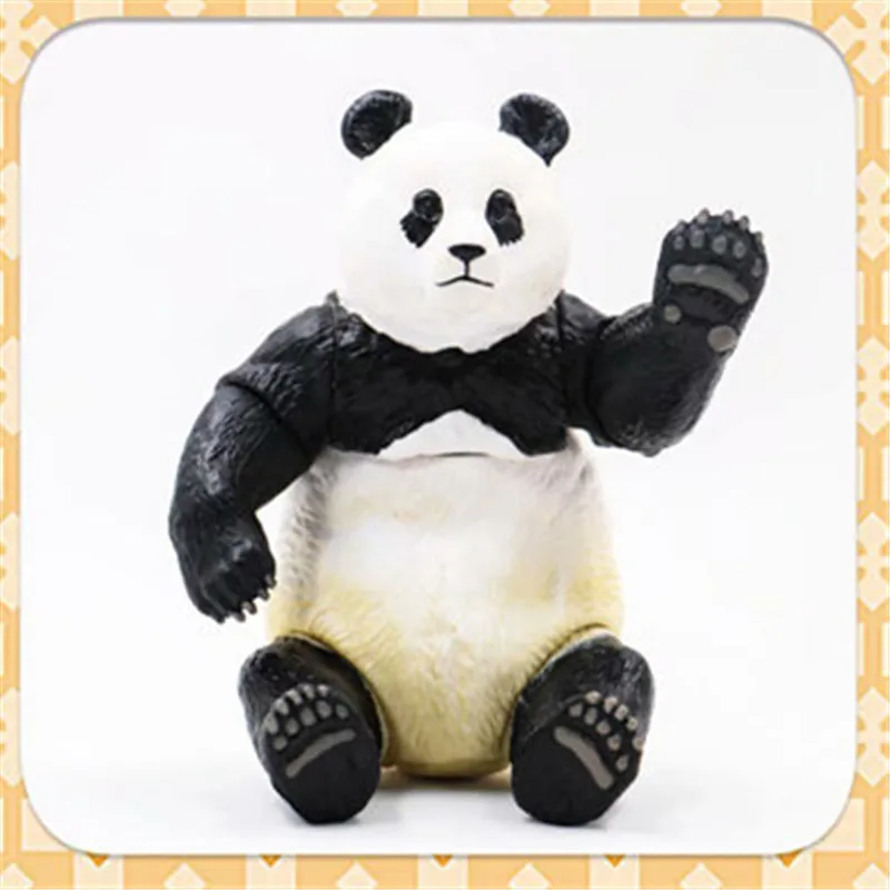 Trung quốc Dễ Thương Động Vật Panda Anime Hình PVC Phim Hoạt Hình Trẻ Em Đồ Chơi Mô Hình Trang Trí Đồ Chơi