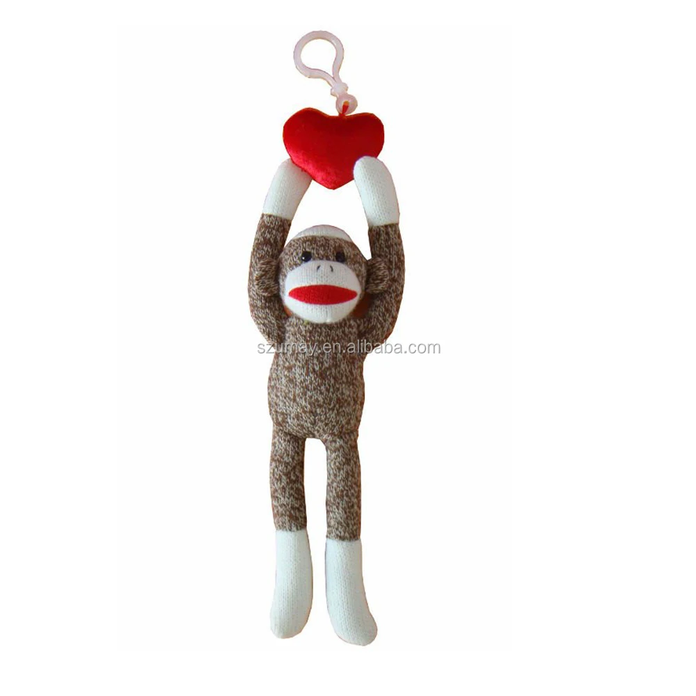 stuffed sock monkey