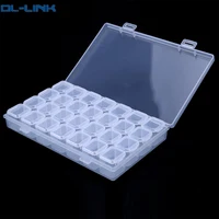 

28 Slots Compartments Target Kayway Plastic Divided Drawer Storage Box for Screws Nail Art