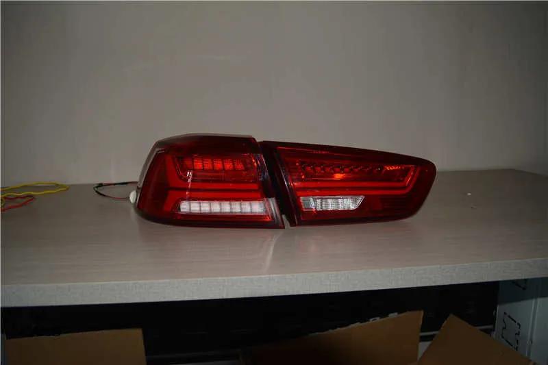 VLAND factory for Car Tail lamp for Lancer LED Taillight 2008-2018 for Lancer Tail light with LED moving signal brake light DRL