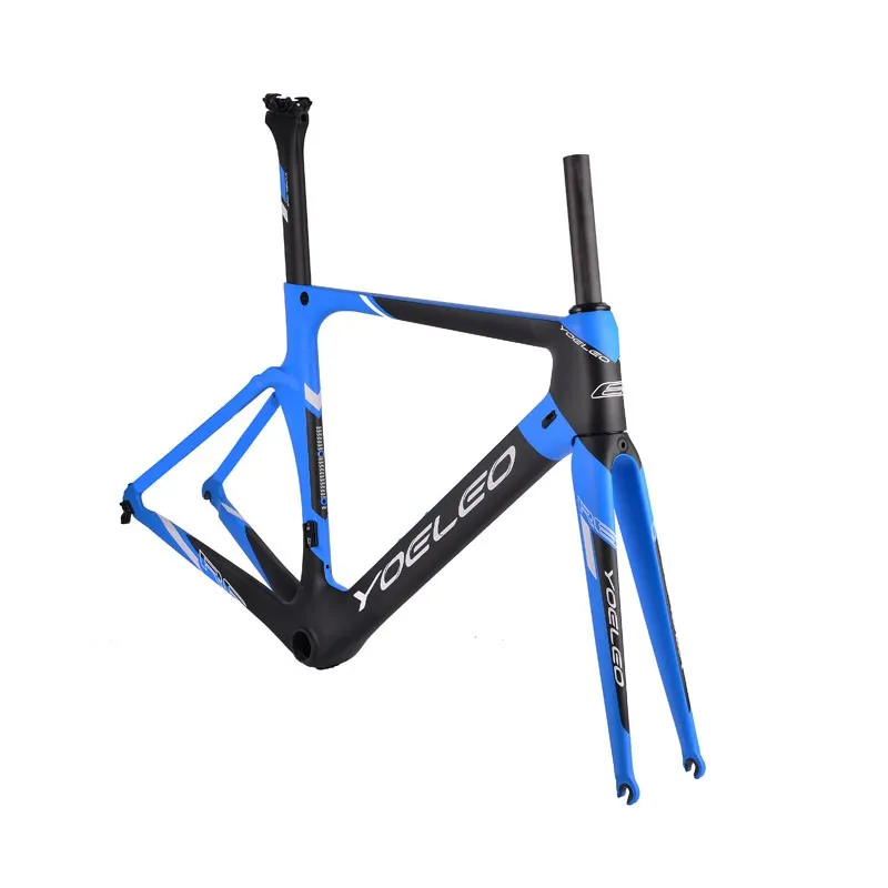 

2017 Yoeleo R6 Carbon Fiber Road Bike Frame With Colors Ghost/White/Blue/Green/Red/Yellow/Pink