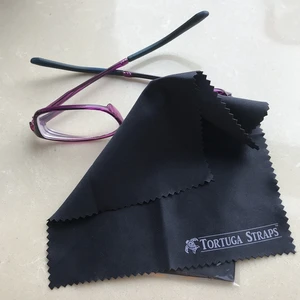 Image of 2000 pieces inventory products single opp packaging 80% polyester glasses cleaning cloth microfiber optical cloth