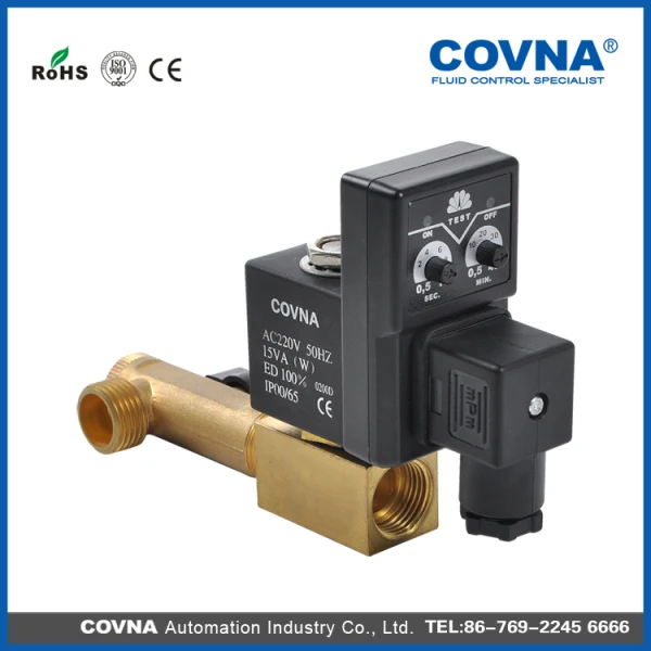 High Quality Brass Thread Electromagnetic Solenoid Valve