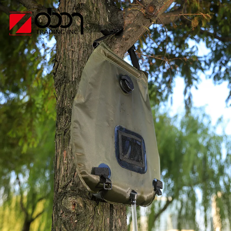 

5-Gallon Lightweight Portable Outdoor Shower Bag with Removable Hose On-Off Switchable Showerhead