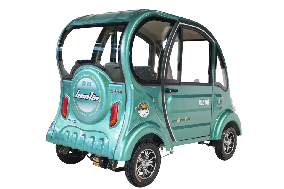 New Electric Car For Adult Disabled Use Mini Car Auto Rickshaw Closed