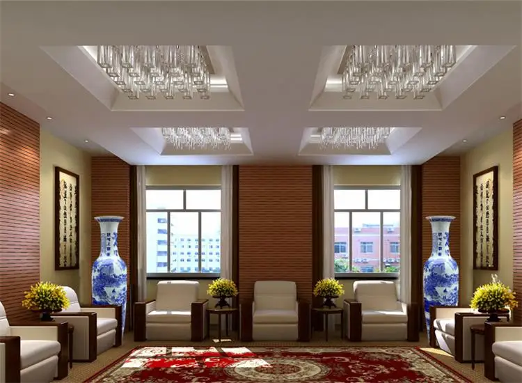 2017 hot sale big living room decoration large chinese ceramic floor vases