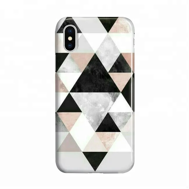 

Full print geometric phone case quality pc geometric pattern for iphone case, N/a