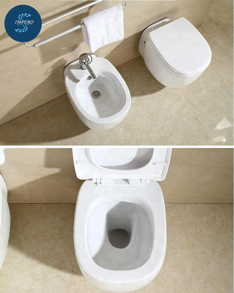 High Quality Water Closet Toilet Wall Mounted High Rise Japanese Toilet