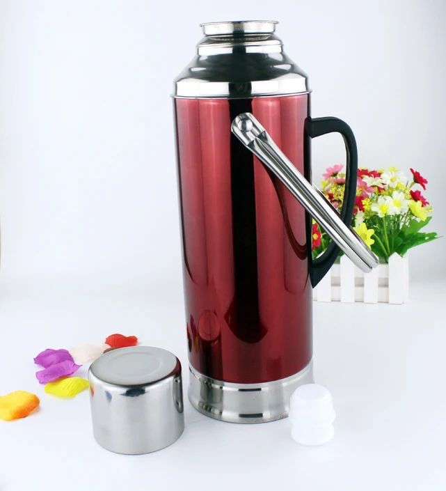Wholesale Stainless Steel Glass Inner Vacuum Flask Thermos Colorful